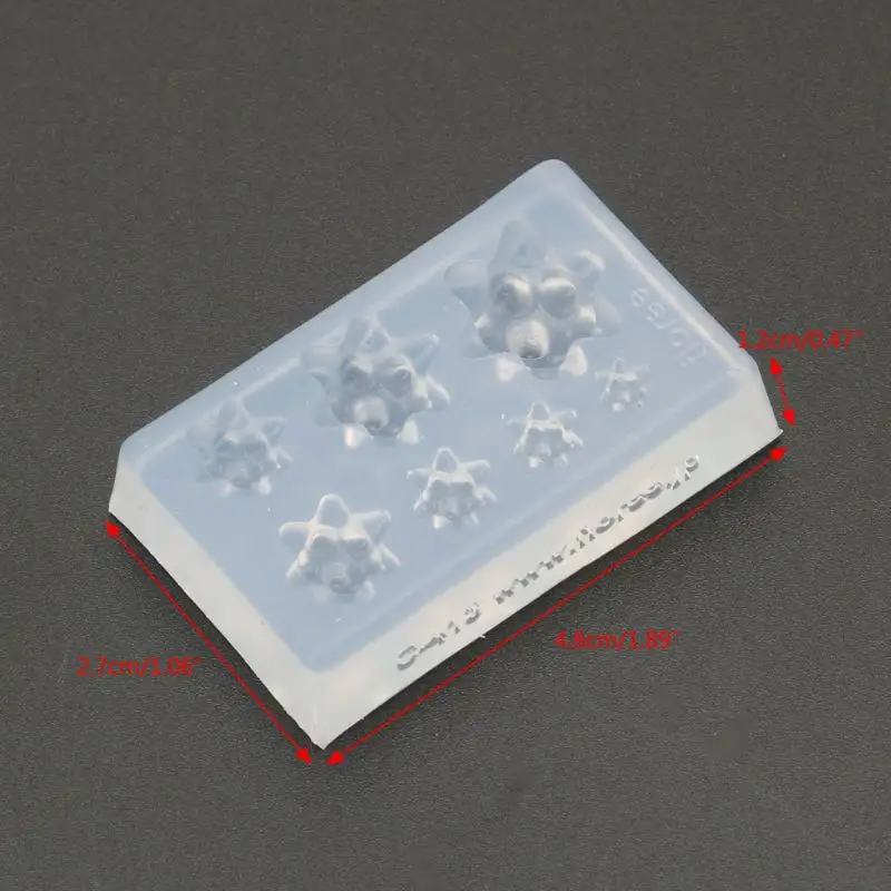 Simulated Food  Candy Confeito Silicone Resin Molds Jewelry Making Tools