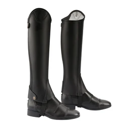microfiber bionic leather half-chaps for adult and child horse riding half-chaps women and man