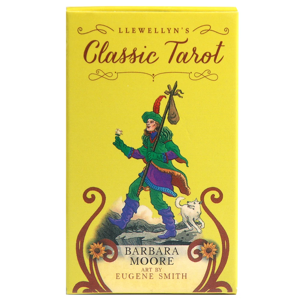 Classic Tarot Mini Popular Tarot Deck BARBARA MOORE Cards Drawing Classic Symbolism And Meaning Based On Traditional Rider Tarot