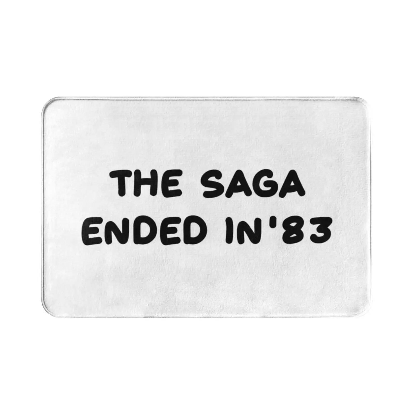 The Saga Ended In '83 Carpet Mat Rug Cushion Soft Luke Skywalker Movie Cute Kylo Ren Stars Funny Galaxy Han