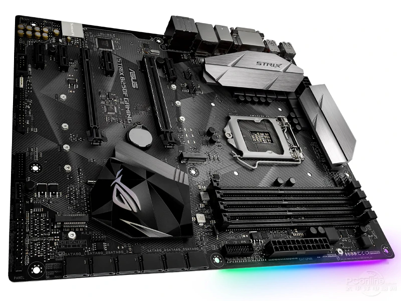 Imagem -04 - Asus-rog Strix B250f Placa-mãe Gaming Desktop Soquete Lga 1151 Ddr4 B250 Sata3 Usb 3.0