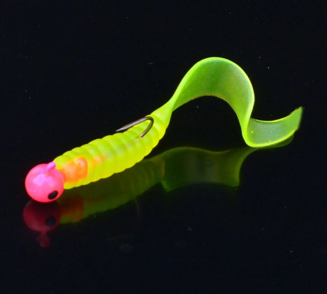 Señuelo blando wobbler silicona 55mm 3,5g – Cebo pesca mar - imagen 2