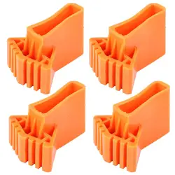 4pcs Durable Non Slips Ladder Rubber Feet Mat Ladder Foot Cushion Ladder Parts Replacement Step Ladder Feet Rubber Furniture Leg