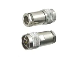 10pcs N Male Plug Connector Clamp RG8 LMR400 7D-FB RG213 Cable RF Coaxial Brass Straight New