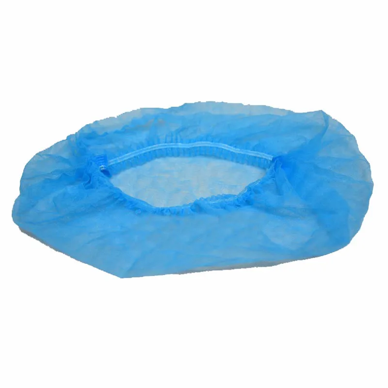 hot sale non-woven disposable round clip cap bouffant surgical cap