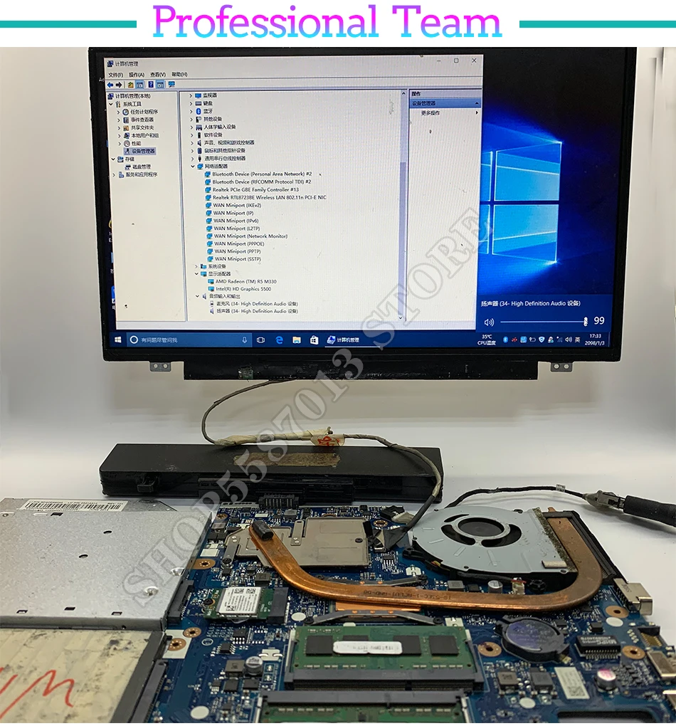 ASUS X1403ZA Laptop Motherboard for X1503ZA X1603ZA