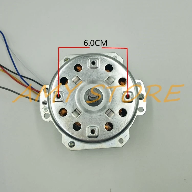 YYHS-75 80mm 220V 50Hz W 75/80W 1250 obr./min zimny wentylator ciepła silnik chłodzony wodą klimatyzator 6-przewodowy 3-pozycyjny Regulator prędkości