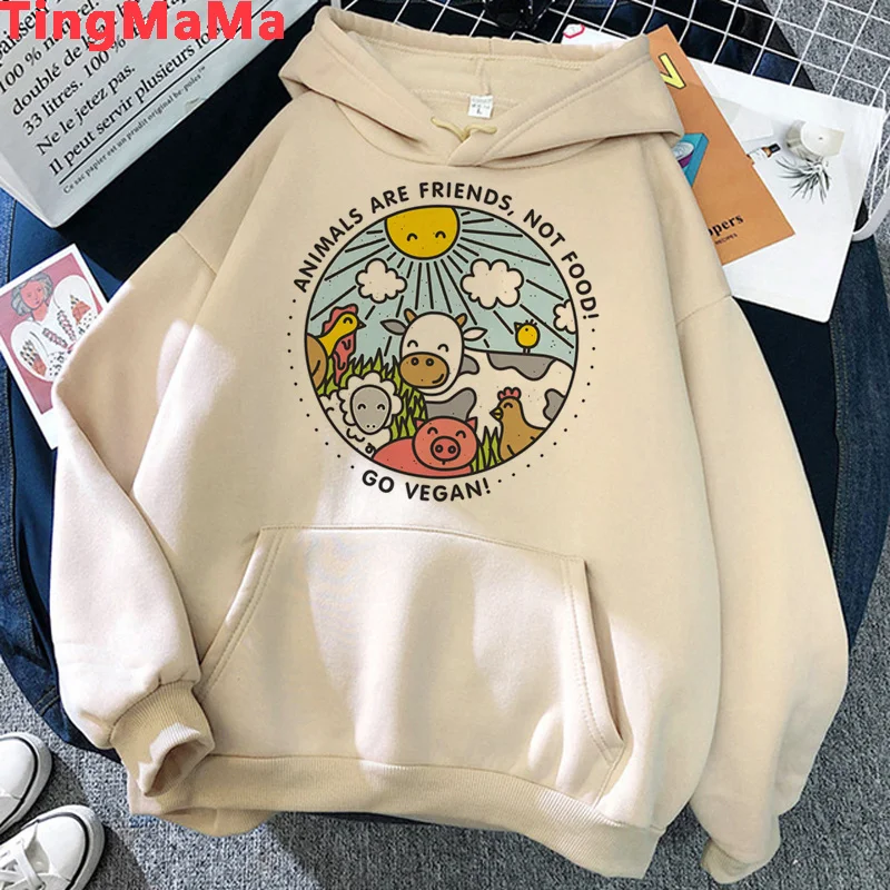 Vegan hoodies male Korea plus size 2021 anime men clothing pullover Oversized anime