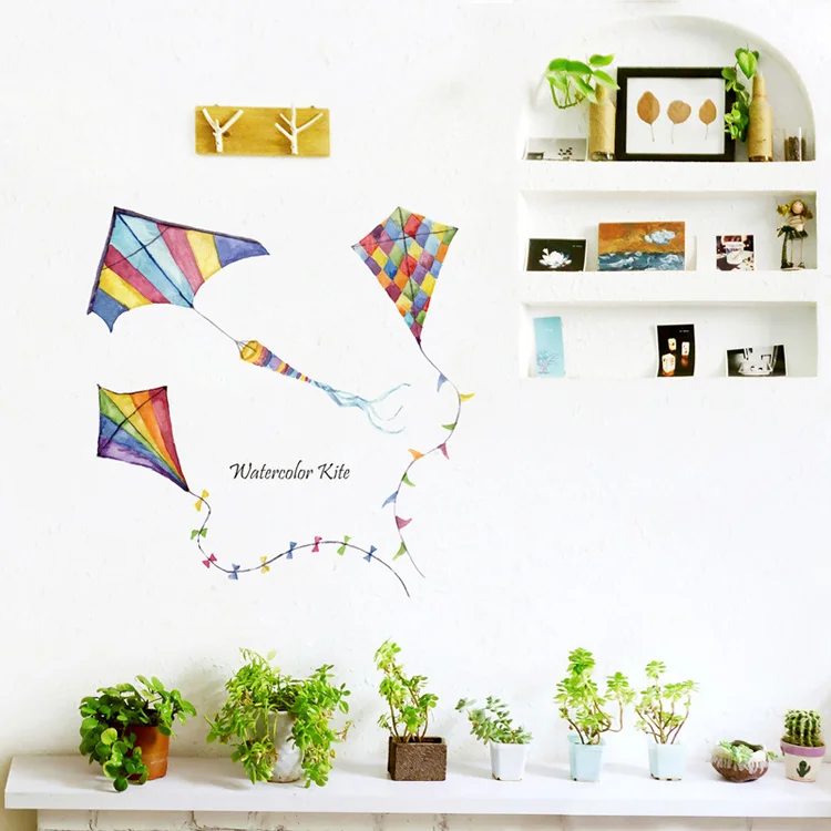 Farbige Drachen-Wandaufkleber Wohnzimmer Schlafzimmer Hintergrund-Dekor Tapete Heimdekoration Wandbild Abnehmbare Kinderzimmer-Kunstdekorationen – Detail 5