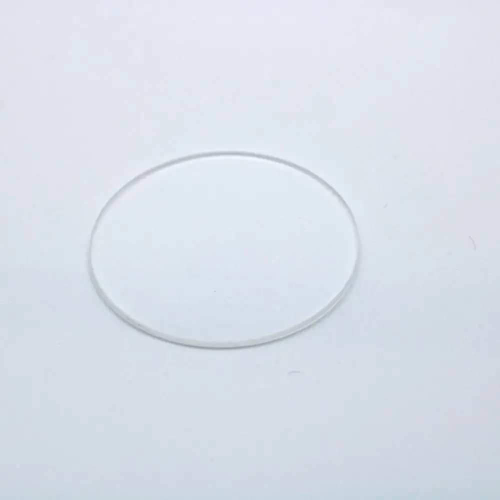 2000pcs total size diameter 8mm and 2mm thickness one side surface unpolished one clear transparent BK7 optical glass