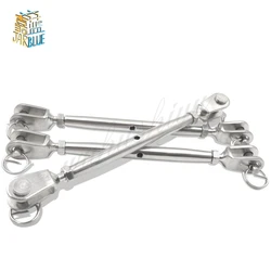 M5/m6/m8/m10/m12/m16/m20 Stainless Steel 304 Stainless Steel 304 Rigging Screw Closed Body Jaw/jaw Turnbuckle