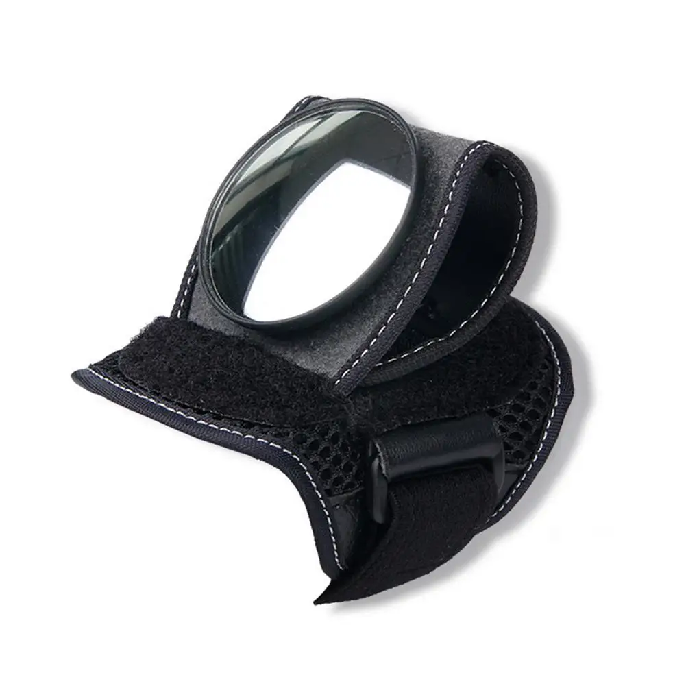 Bicycle Bike Back Mirror Cycling Wrist Band Strap Reflex Rear View Rearview Arm Wrist Cycling Gloves With Bike Mirrors