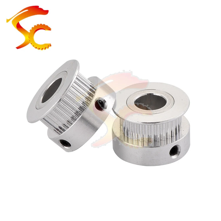 

5PCS/Lot GT2 32 teeth timing Pulley Bore 10mm for width 6mm or 7mm Timing belt (2GT 32teeth) for 3D printer