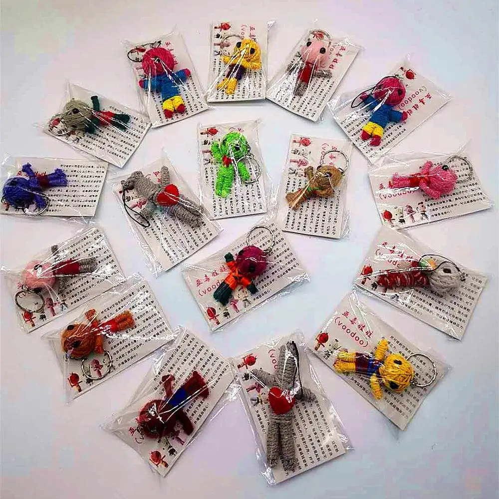 Smafes wholesale Voodoo Doll Toy Keychain Free Shpping