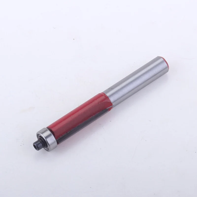 1Pc 8mm SHANK 9.52mmD blade flush bit Flush Trim Router Bit End Bearing For Woodworking Cutting Tool