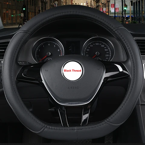 Чехол на руль автомобиля Funda volante D-образной формы для Hyundai Creta II 2021 2022, оплетка типа D, защитная пленка на руль