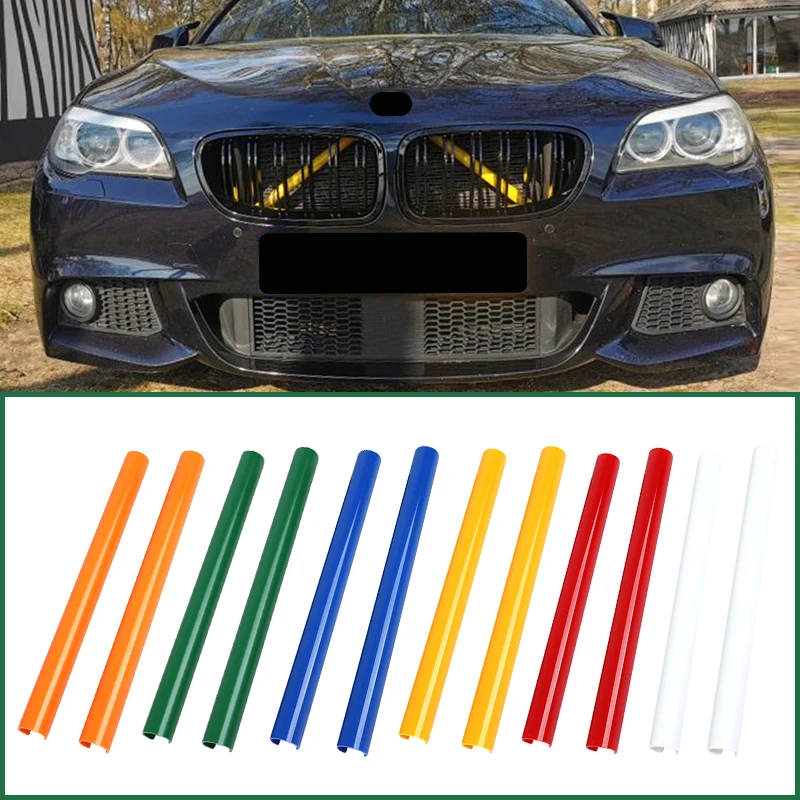 

For BMW 3 4 series F30 F31 G20 G21 F34 F32 F33 F36 F83 2012-2020 2021 Car Front Grille Trim Strip Sticker Decoration Accessories