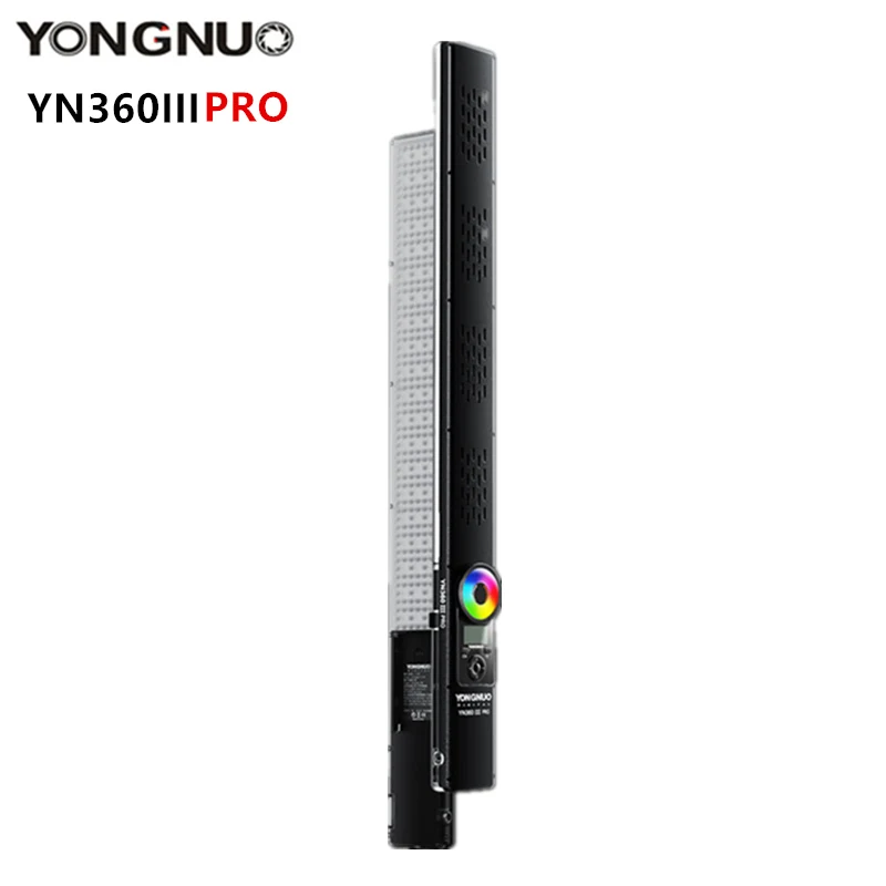 YONGNUO YN360III PRO fotografía LED vídeo luz de hielo ajuste táctil con control remoto 5600K RGB Stick lámpara para maquillaje Vlog TikTok Ins