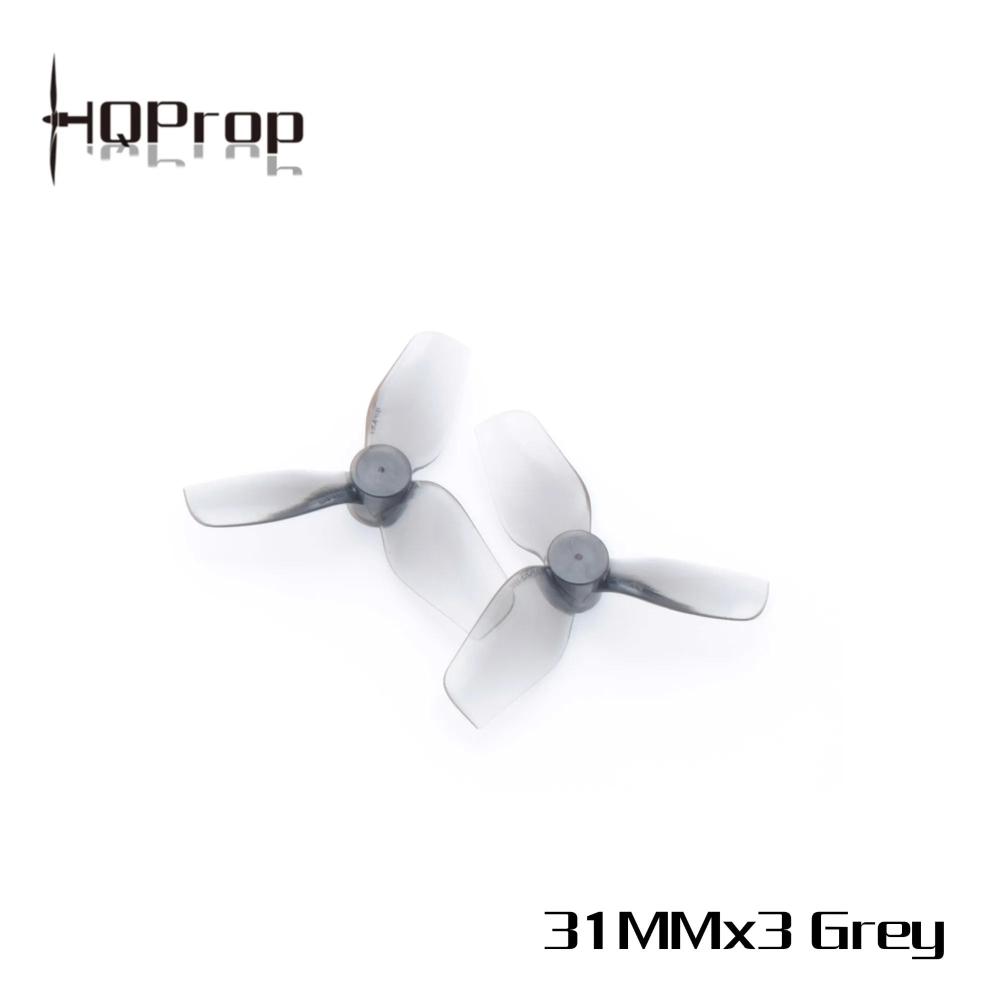 HQProp Micro Whoop  31MMX3 (2CW+2CCW)-Poly Carbonate-0.8MM Shaft