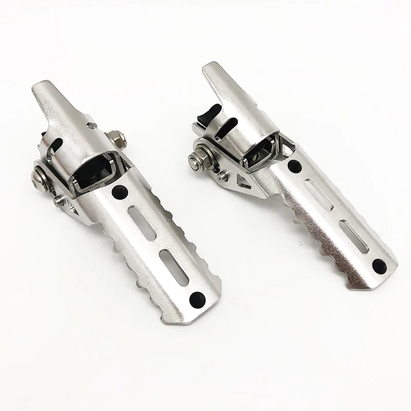 For BMW F800GS Adventure S1000XR F750GS F850GS C400X C400GT Motorcycle Highway Front Foot Pegs Folding Footrests Clamps 22-25mm