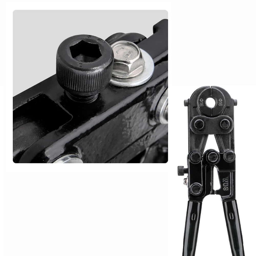 CW-1625ด้วยตนเอง Mechanical ท่อ Clamp ประแจท่อสแตนเลสรองคีมทองแดงท่ออลูมิเนียมพลาสติก