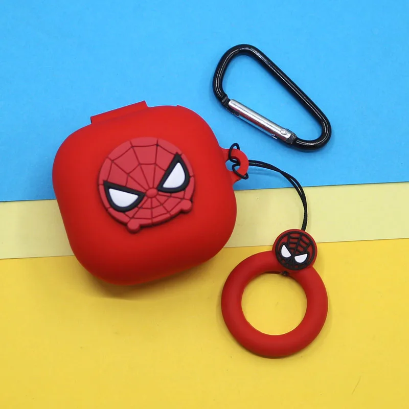 Disney Oortelefoon Hoesje Voor Samsung Galaxy Buds Live/Buds Pro Siliconen Draadloze Bluetooth Case Shell Box Met Lanyard