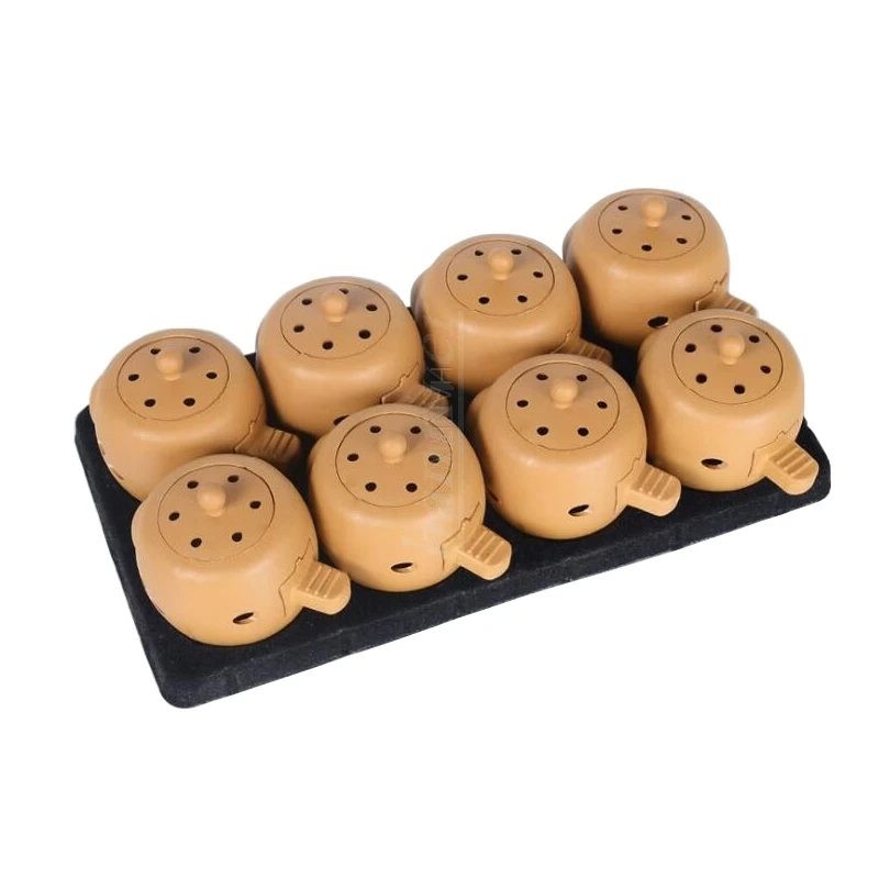 

8Pcs/lot New Moxibustion Pot Chinese Traditional Physiotherapy Moxibustion Health Care