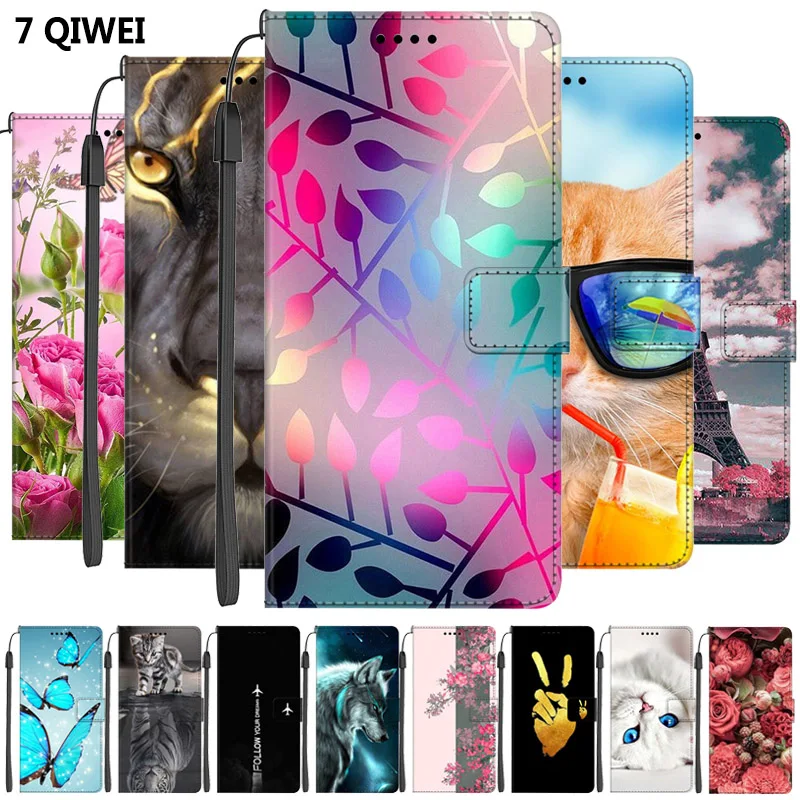 

Flip Wallet Leather Case For ZTE Blade 20 V2020 Smart Card Holder Stand Phone Cover For ZTE Blade A5 A3 A7 2020 2019 Case Coque