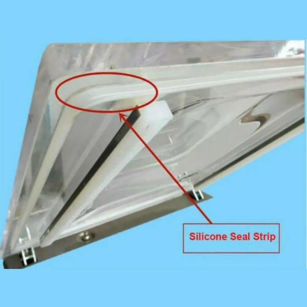 Paket 1 Buah 2M Penutup Atas Penyegelan Vakum Bagian Segel Pita Segel Silikon Strip Karet Mesin Penyegel Vakum Ruang Tunggal