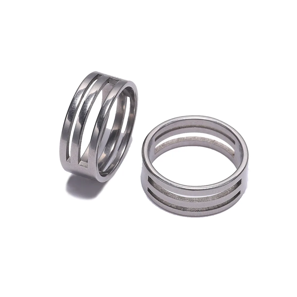 1pcs 9 x18mm Stainless Steel Jump Ring Open Closing Finger Jewelry Tools For DIY Craft Circle Bead Pliers Opening Helper Tools