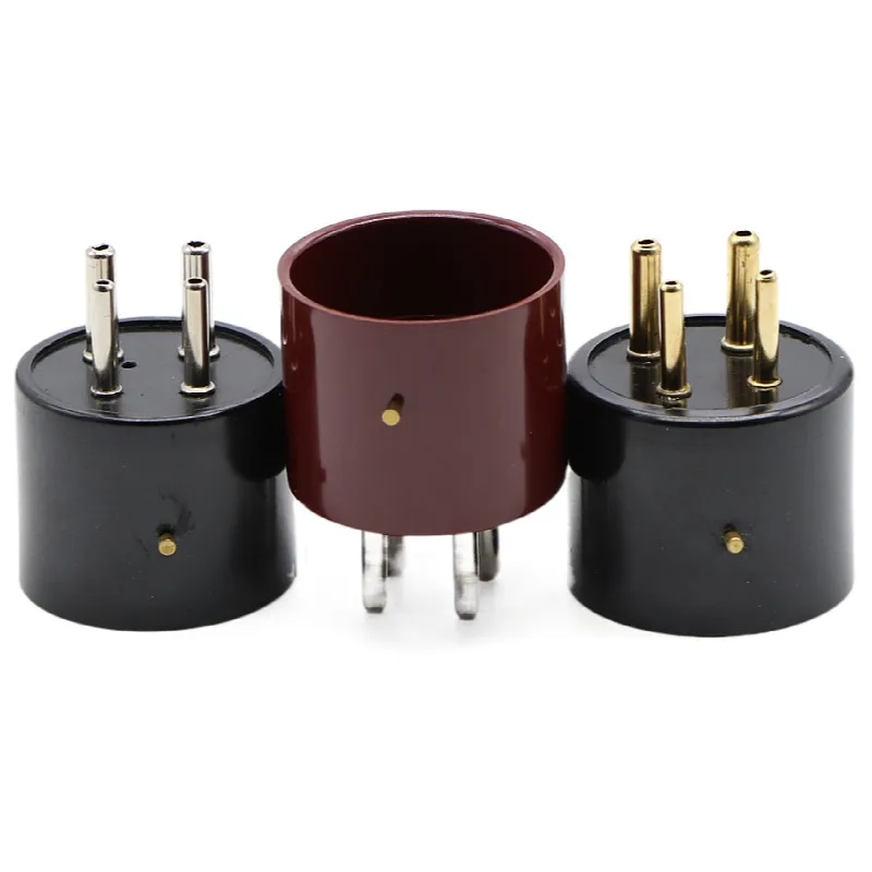 

4-Pin Tube Socket 4-Pin Tube Base 300BR-G Applicable to: 300B 2A3 811 and Other Electronic Tubes, Single Price