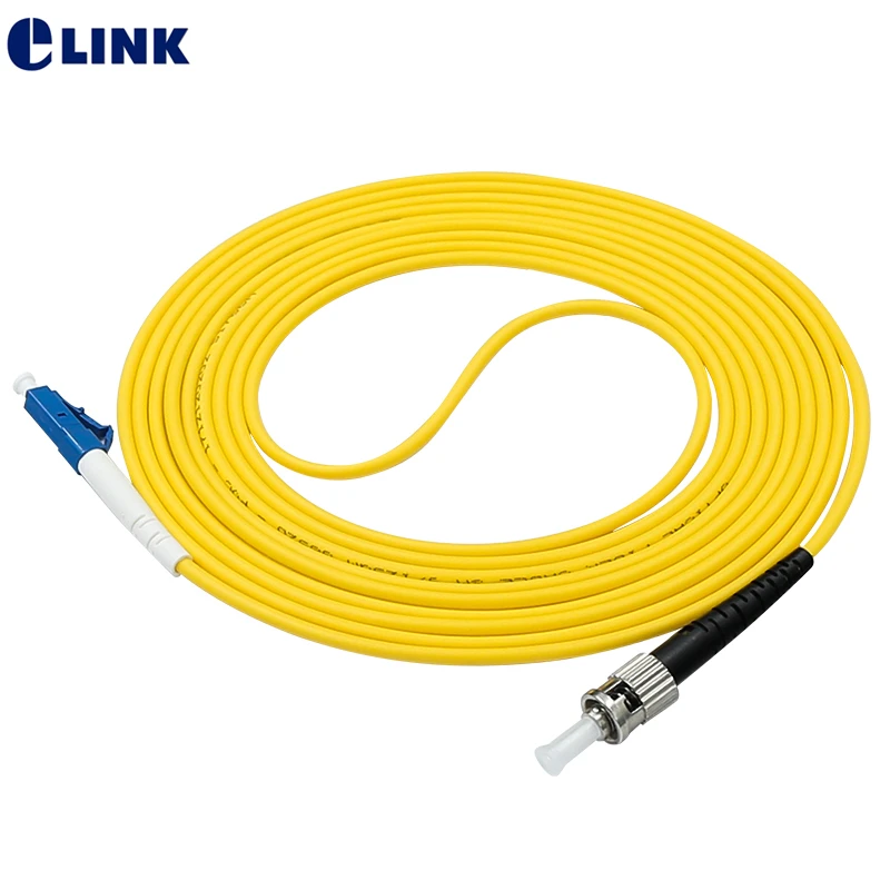 fiber optic patch cord  LC-ST 10pcs SM Simplex 1M 2M 3M 5M 7M 10M ST-LC optical fibre jumper 2.0mm 3.0mm SX free shipping IL 0.3