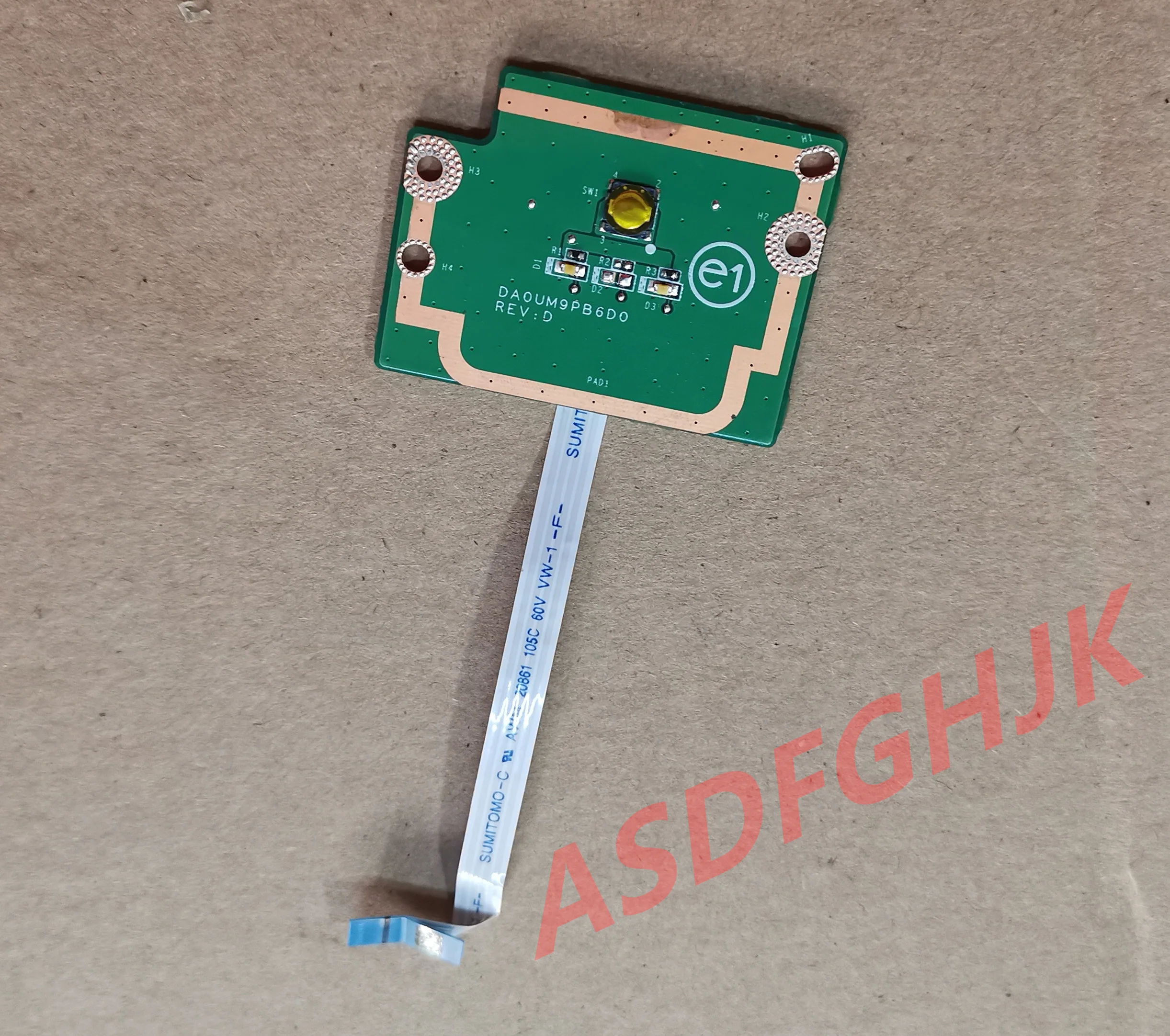 

Original DA0UM9PB6D0 FOR Dell Inspiron N7010 Power Button Board cable 0GK80F CN-0GK80F TESED OK