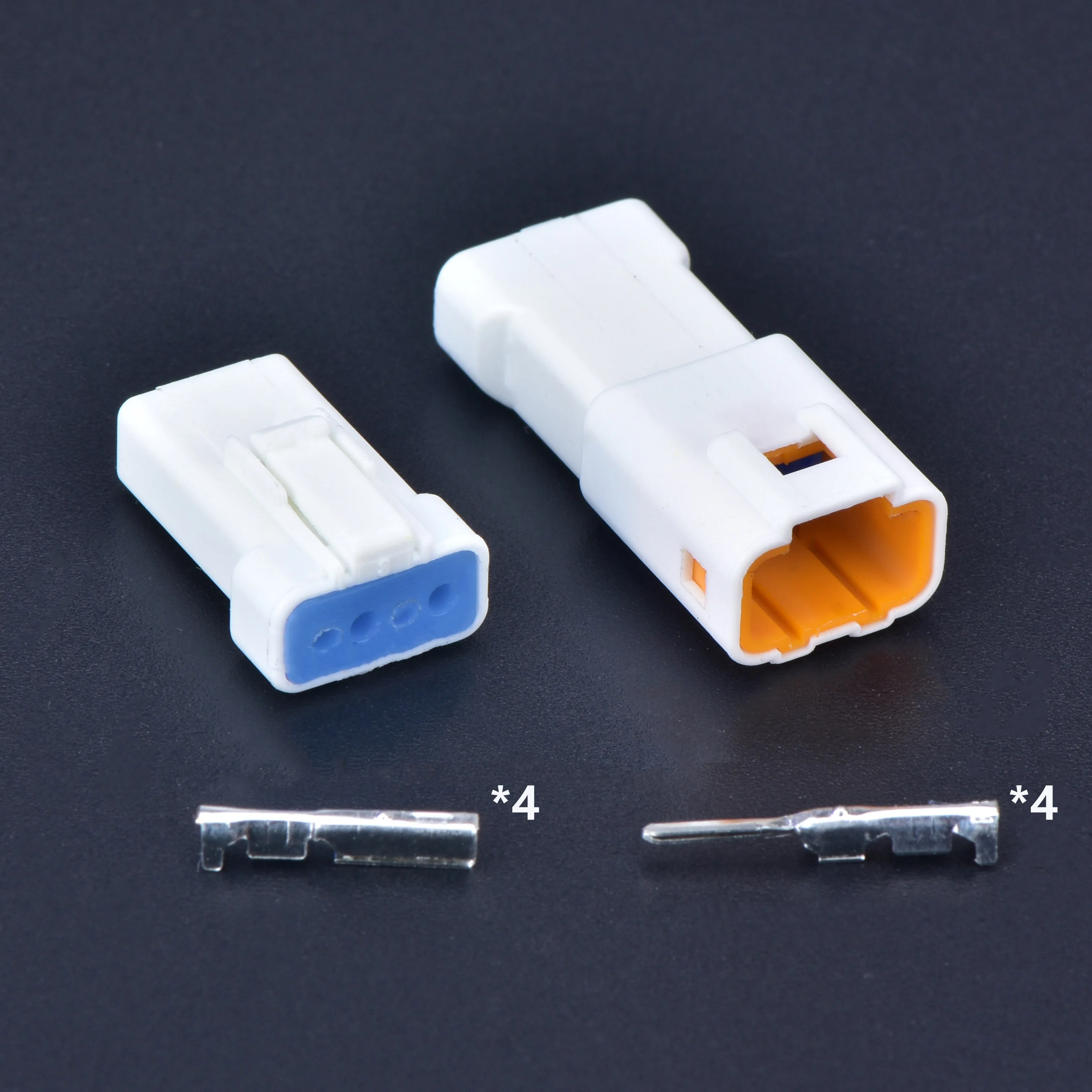 5 sets 4 Pin JST JWPF type Automotive Waterproof Cable Connector Male or Female Butt Plug 04R-JWPF-VSLE-S 04T-JWPF-VSLE-S