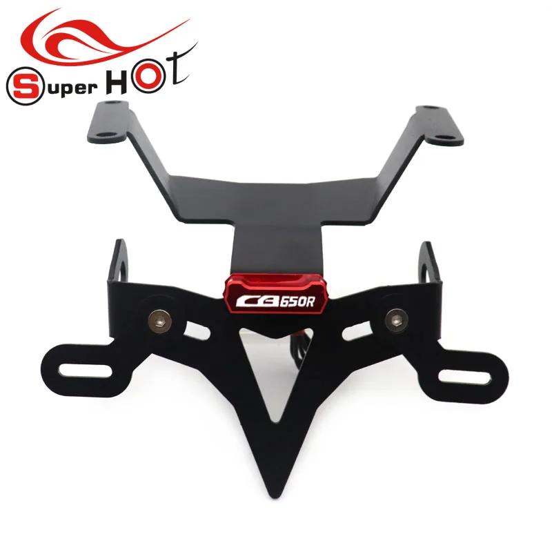 For Honda CB650R CBR650R CB650F CBR650F CBR CB 650F 650R Motorcycle Accessories Folding license plate cover License Plate Holder