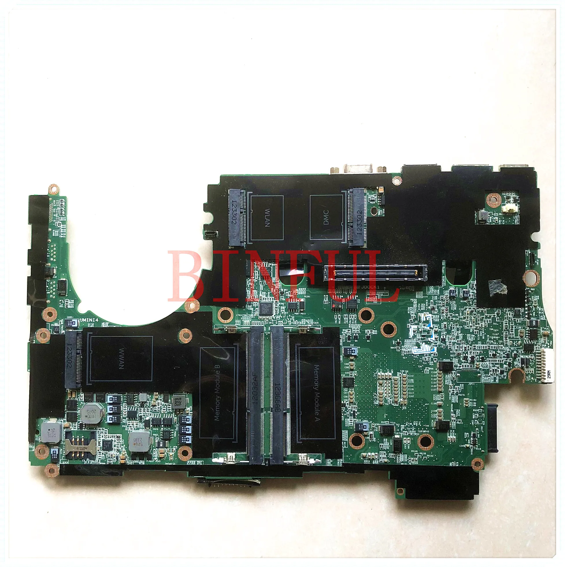 Imagem -02 - Mainboard para Dell M4600 Portátil Placa-mãe Qm67 Ddr3 100 Completo Trabalho Bem Alta Qualidade Cn0605cy 0605cy 605cy