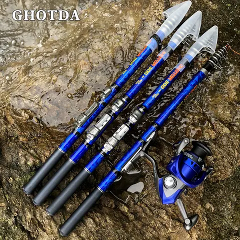 Telescopic Rock Fishing Rod 1.5m to 3.0m GHOTDA