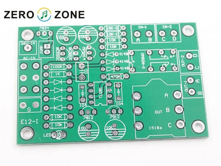 GZLOZONE E12-I 증폭기 보호 보드 PCB