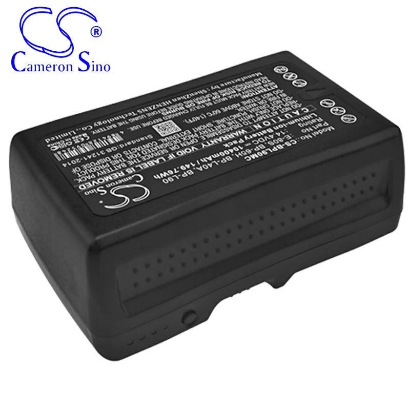 CameronSino Battery for Sony DCR-50(DVCAM VTR) DCR-50P(DVCAM VTR) BVM-D9 HVR-S270J UVW-100 F23 fits IDX BP-65H camera battery