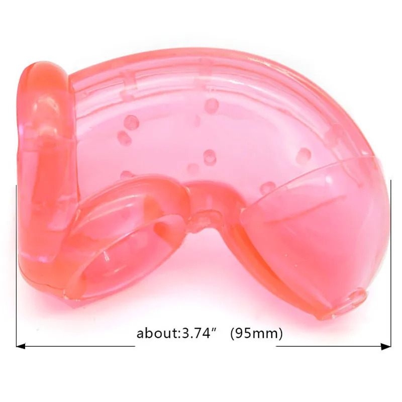 Soft TPR Spiked Chastity Device Cock Cage Reusable Penis Sleeve Ring Male Adult Sex Toys For Men Erotic Cbt BDSM Cock Ring