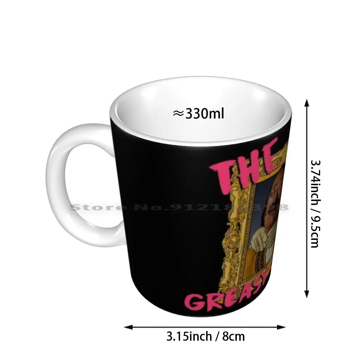 Tell You A Secret Ceramic Mugs Coffee Cups Milk Tea Mug The Greasy Strangler Thegreasystrangler Ronnie Braydon Big Ronnie Big