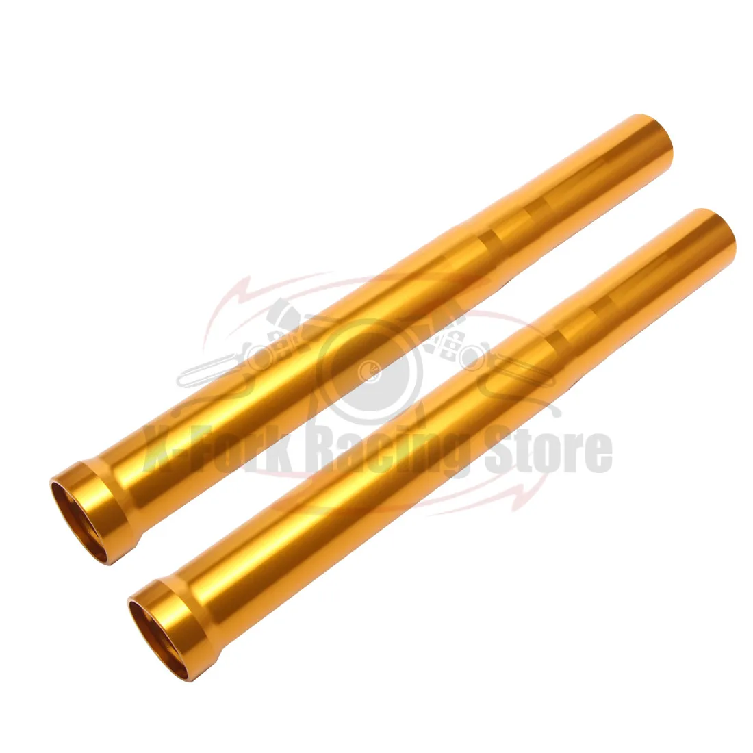 Motorrad Front Äußere Gabel Rohre Rohre Gold Paar Für SUZUKI TL1000S 1998-2001 1999 2000 488mm 51130-02F00-000