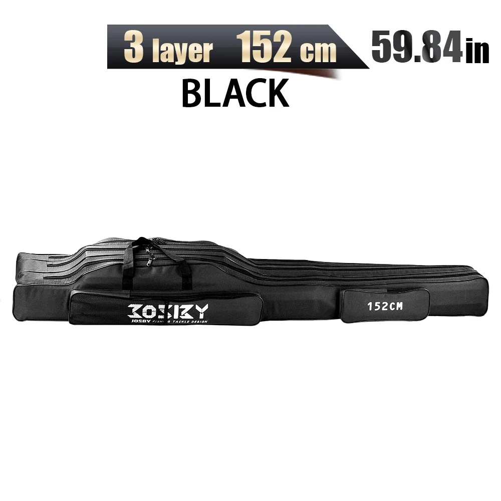 Angelrute Taschen 60/100/122/150/152/180CM Tackle Faltbare Oxford tuch Angeln Reißverschluss fall Lagerung Beutel Halter Für Angeln