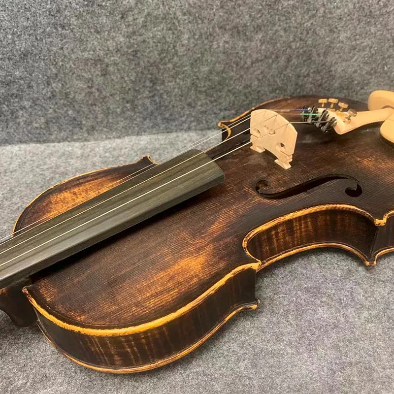 Strad style SONG Maestro handcrafted Imitation of the old violin 4/4 violin,boxwood parts,graceful and mellow sound#10731