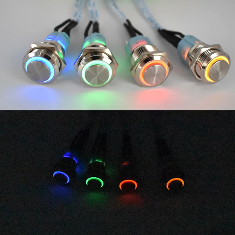 BearHoHo Escape Room Props 4 Colors Metal Buttons Press Light Up In Sequence To Control 12V Magnet Lock For Adventure Game