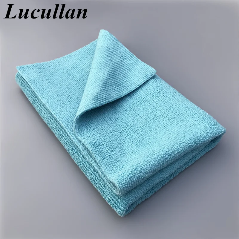 Lucullan Quality Basic Towel 40X40CM Edgeless Scratch Free 300GSM Microfiber Cloth For Coating, Waxing, Detailing and Wiping