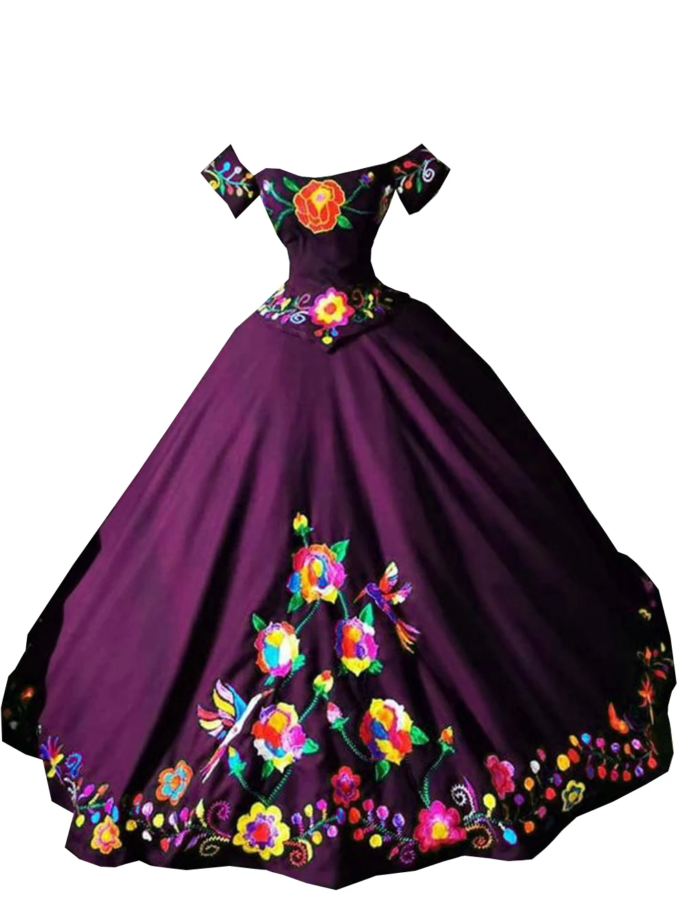 Modesto marinho colorido flor bordado bola vestido de cetim quinceanera vestido para 15 anos vestidos de fiesta doce 16