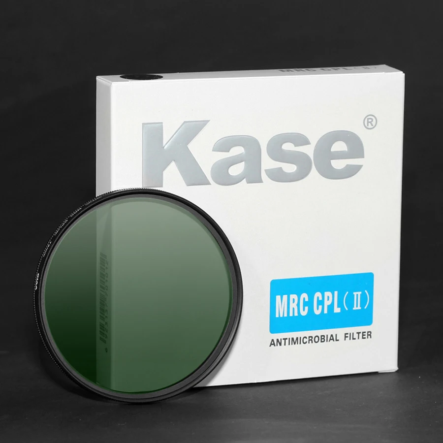 

Kase 37-43/46/49/52/55/58/62/67/72/77/82/86/95/105mm MRC CPL II HD Multi-Coated Optical Glass Circular Polarizer Lens Filter