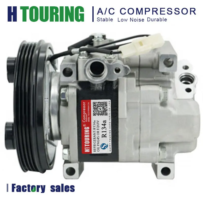 

AC Compressor For Mazda 323 323F Protege Familia H12A0AA4DL H12A0AA4EK B25F61450B B25F61K00A BJ0E61450 B25F-61-450B B25F-16-450B