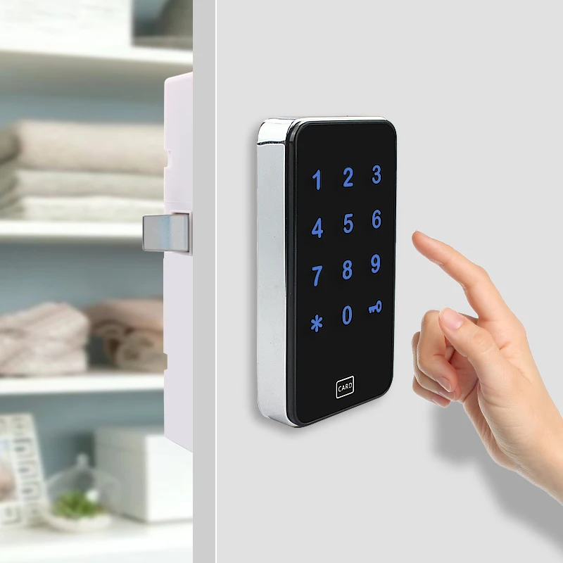 SARY – serrure intelligente de porte d\'armoire, carte RFID, serrure de contrôle électrique à Induction pour armoire à dossiers, serrure électrique
